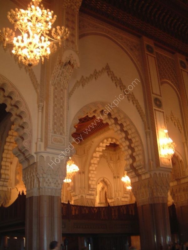 Interior, Hassan II Mosque, Casablanca